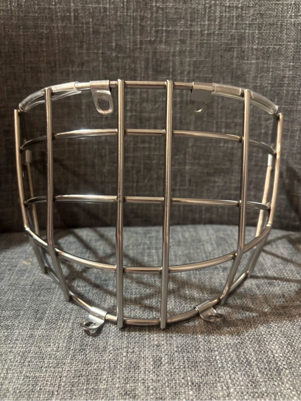 Bauer Hockey Certified Replacement Goalie Cage Senior Chrome